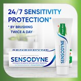 Sensodyne Toothpaste for Sensitive Teeth and Cavity Protection, Fresh Mint, 4 OZ, thumbnail image 5 of 9