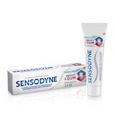 Sensodyne Sensitivity & Gum Fluoride Toothpaste for Sensitive Teeth, Antigingivitis, and Cavity Protection, Clean & Fresh, 3.4 OZ, thumbnail image 1 of 9