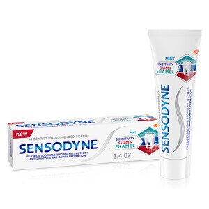 Sensodyne Toothpaste Gum and Enamel Fluoride Toothpaste - 3.4 Oz