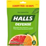 HALLS Defense Assorted Citrus Vitamin C Drops, thumbnail image 1 of 5
