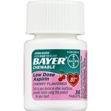 Aspirin Regimen Bayer, 81mg Chewable Tablets, Pain Reliever, 36/Pack, thumbnail image 2 of 8