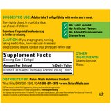 Nature Made Vitamin E 450 mg (1000 IU) dl-Alpha Softgels, 60 CT, thumbnail image 5 of 9