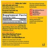 Nature Made Vitamin C 1000 mg Time Release Tablets with Rose Hips, 60 CT, thumbnail image 5 of 9