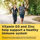 Nature Made Calcium Magnesium Zinc with Vitamin D3, Calcium Supplement for Bone Support, 300 Tablets, thumbnail image 2 of 9