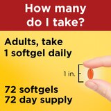 Nature Made CoQ10 100 mg Softgels, 72 CT, thumbnail image 4 of 9