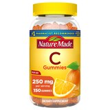 Nature Made Vitamin C 250mg Per Serving for Immune Support Vitamin Gummies, 150 CT, thumbnail image 1 of 9