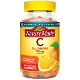 Nature Made Vitamin C 250 mg per serving Gummies, 80 CT, thumbnail image 1 of 9