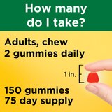 Nature Made Vitamin D3 2000 IU (50 mcg), for Bone Health and Immune Support Vitamin Gummies, 150 CT, thumbnail image 4 of 9