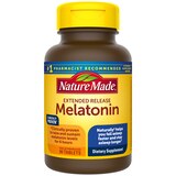 Nature Made Melatonin 4mg Extended Release Tablets, 100% Drug Free Sleep Aid for Adults, 90 CT, thumbnail image 1 of 9