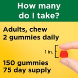 Nature Made Extra Strength Vitamin D3 5000 IU (125 mcg) per serving Gummies, 150 CT, thumbnail image 4 of 9