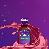 Vicks ZzzQuil Calming Vanilla Cherry Nighttime Sleep-Aid Liquid, 12.0 OZ, 2CT, thumbnail image 5 of 8
