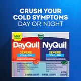Vicks DayQuil Severe & NyQuil Severe Cold & Flu Relief Caplets, 24/Pack, thumbnail image 5 of 9