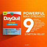 Vicks DayQuil Severe Cold, Flu and Congestion LiquiCaps, 24 CT, thumbnail image 3 of 8