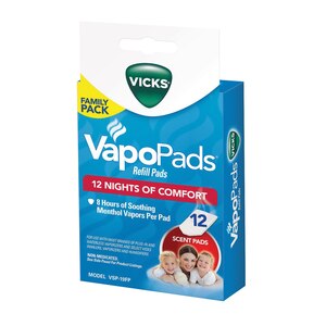 Vicks Soothing Menthol Vapors VapoPads