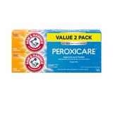 Arm and Hammer Peroxicare Anticavity Fluoride Toothpaste, Clean Mint, 6 OZ 2 pack, thumbnail image 1 of 5