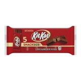 Kit Kat Milk Chocolate Snack Size Wafer Candy, 5 ct, 2.45 oz, thumbnail image 1 of 6