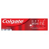 Colgate Optic White Stain Fighter Anticavity Fluoride Toothpaste, Clean Mint, 6 OZ, thumbnail image 1 of 1