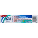 Colgate Triple Action Anticavity Toothpaste, Original Mint, 8 OZ, 3 Pack, thumbnail image 4 of 4