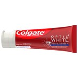 Colgate Optic White Anticavity Stain Fighter Toothpaste with Baking Soda, Clean Mint, 4.2 OZ, thumbnail image 3 of 4