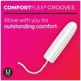 U by Kotex Click Compact Tampons, Unscented, Super Plus, thumbnail image 2 of 8