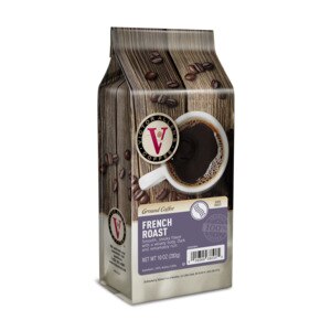 Victor Allen's French Roast Ground Coffee, Dark Roast, 10 oz