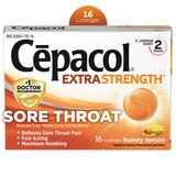 Cepacol Extra Strength Sore Throat Relief Lozenges, 16 CT, thumbnail image 2 of 8