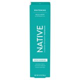 Native Fluoride Anticavity Whitening Toothpaste, Wild Mint and Peppermint Oil, 4.1 OZ, thumbnail image 1 of 5