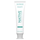 Native Fluoride Anticavity Whitening Toothpaste, Wild Mint and Peppermint Oil, 4.1 OZ, thumbnail image 2 of 5