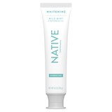 Native Whitening Fluoride Free Toothpaste, Wild Mint & Peppermint Oil, 4.1 OZ, thumbnail image 3 of 5