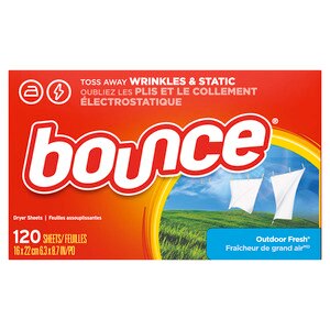 Bounce Dryer Sheets, Outdoor Fresh, 120 ct