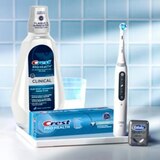 Crest Pro-Health Clinical Mouthwash, Gingivitis Protection, Alcohol Free, Deep Clean Mint, 32 OZ, thumbnail image 2 of 8