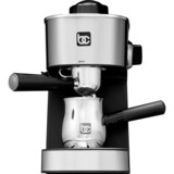 Bene Casa Espresso Maker with Stainless Steel Carafe, Stainless Steel & Black, 4 CUP, thumbnail image 2 of 5