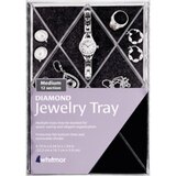 Whitmor Diamond Jewelry Tray, 12 Sections, thumbnail image 1 of 2