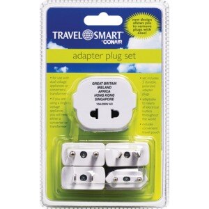 Travel Smart By Conair Adapter Plug Set