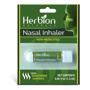 Herbion Naturals Nasal Inhaler with Soothing Vapors, Non-Medicated, 0.05 OZ