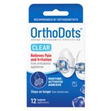 OrthoDots CLEAR, Pain and Irritation Relief from Orthodontic Appliances, 16 CT, thumbnail image 2 of 5