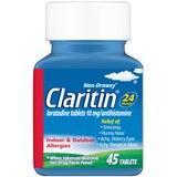 Claritin Non-Drowsy Allergy Relief Tablets, thumbnail image 5 of 7