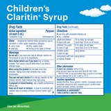 Claritin Children's Allergy Relief Grape Taste Liquid, thumbnail image 5 of 9