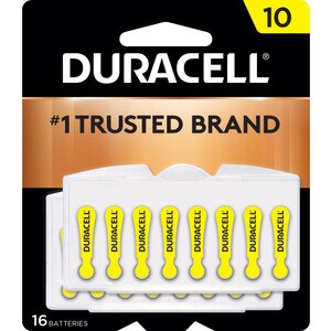 Duracell Hearing Aid Batteries Easytab, Size 13