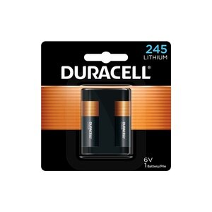 Duracell 245 High Power Lithium Battery, 1-Pack