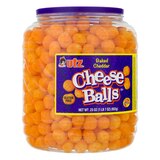 Utz Cheddar Cheese Ball Barrel 23 oz, thumbnail image 2 of 6