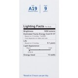 GE Basic LED Soft White 75W Light Bulbs, A19, 2 CT, thumbnail image 3 of 3