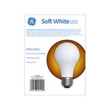 GE Lighting Non-Dimmable 60-Watt Class Shape Bulbs, LED A19, 4 ct, thumbnail image 2 of 2