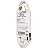 GE 6' Indoor Extension Cord, White, thumbnail image 2 of 3