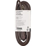 GE 15' Indoor Extension Cord, Brown, thumbnail image 2 of 3
