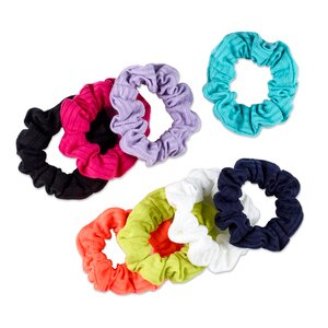 Scunci Small Ribbed Scrunchies, 8CT