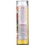 Prayer Candle, St Lazaro Yellow Wax, 8", thumbnail image 4 of 4