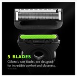 Gillete Labs Men's Razor Blade Refills, thumbnail image 3 of 9