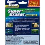 PowerHouse Super Eraser Cleaning Pads, 2 Disposable Cleaning Pads, thumbnail image 2 of 3