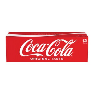 Coca-Cola Soda Soft Drink, 12 OZ Cans, 12 PK